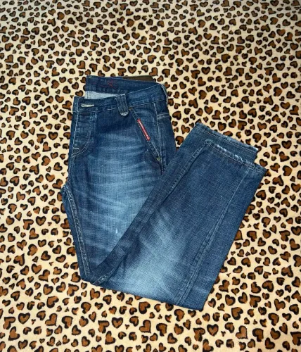 Calça Jeans Reta Clássica (Zara Jeans)