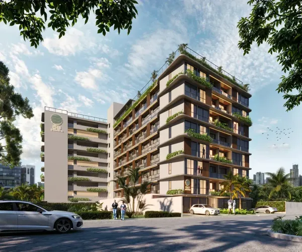 Studio no Jardim Oceania C/24,32m² 2º Andar Contendo: Quarto/sala/cozinha, sacada, 01 wc s