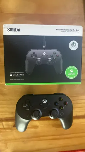 Controle 8bitdo Pro 2 para Xbox One Xbox Series com fio novinho na caixa