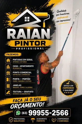 Pintor residencial profissional
