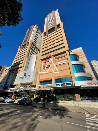SALA AÉREA SHOPPING BELLA CITTÁ - SEMI MOBILIADA - ANDAR ALTO(21 ANDAR) - A VENDA - CENTRA