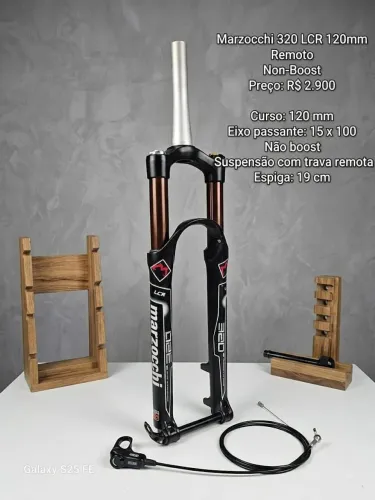Suspensão mtb marzochi 120mm