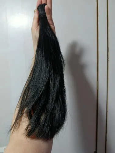 Cabelo Humano longo forte super bem cuidado 