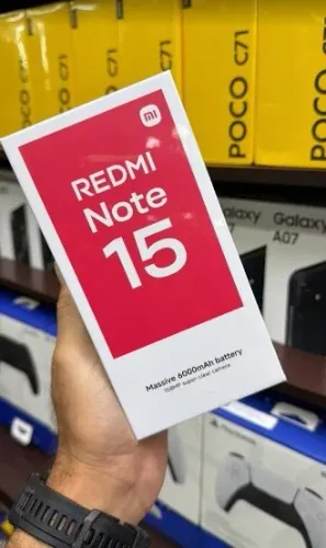 Redmi Note 15 4G | 6000mAh | 108MP | HyperOS | Novo Original