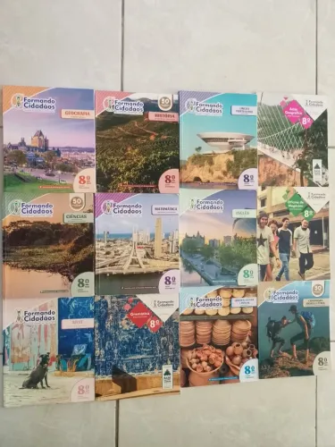 Livros 8°ano do fundamental 2