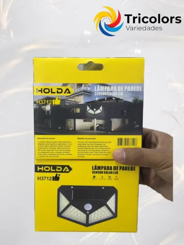Lámpada de parede solar LED Holda H3712