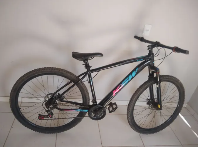 Bike aro 29 com suporte de parede