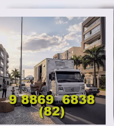 Frete (82) 9 8869.6838 orçamento sem compromisso em Maceió com Marcelo1