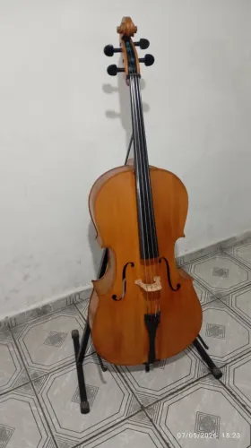 Violoncelo CE300 Harmonizado (Ajustado) - ótima sonoridade + Acessórios Incluso