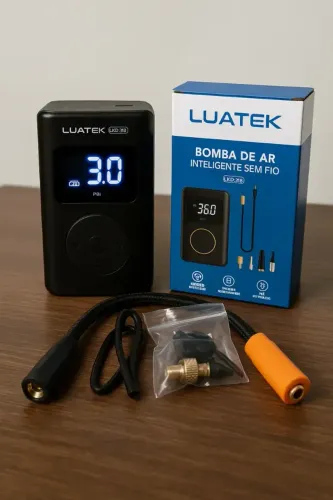 Bomba De Ar Elétrica Inteligente Sem Fio Luatek Lkd-218