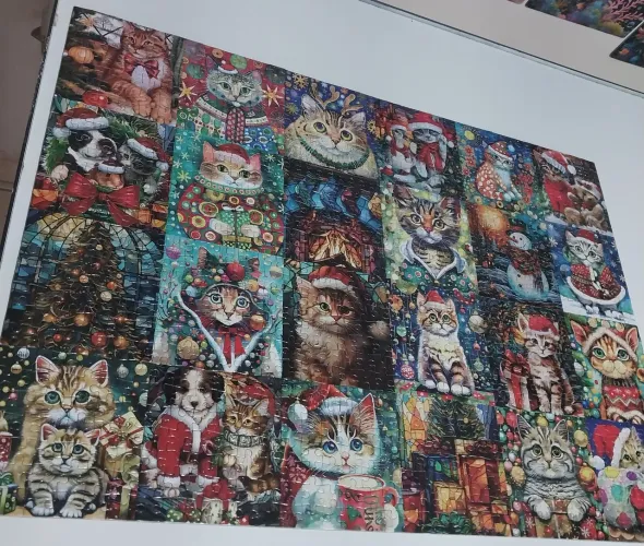Quebra Cabeça Advento do Natal! 1008 pecas