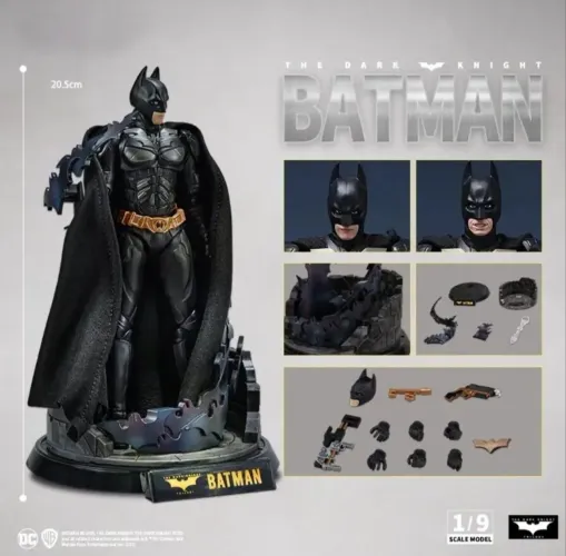 Batman The Dark Knight 1/9 Fondjoy Versão Luxury Action Figure com Diorama 