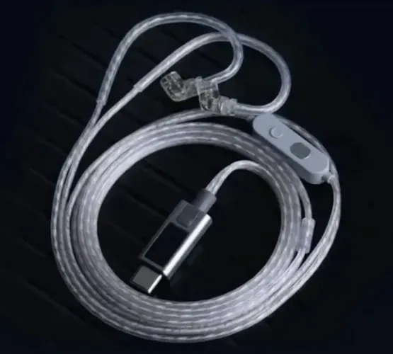 Cabo Kz M2 Usb-c Com Mic Chip Dac Equalizador Hi-fi