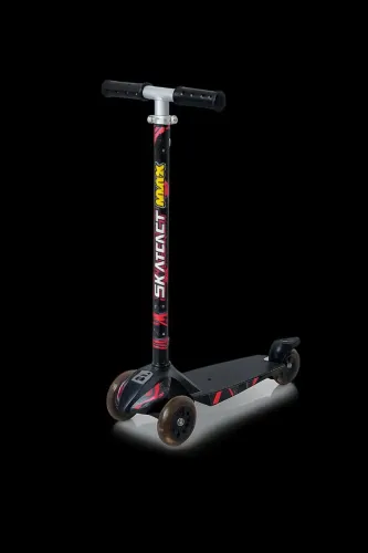 Patinete Bandeirante Skatenet Max 120kg Preto