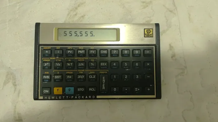 Calculadora financeira HP