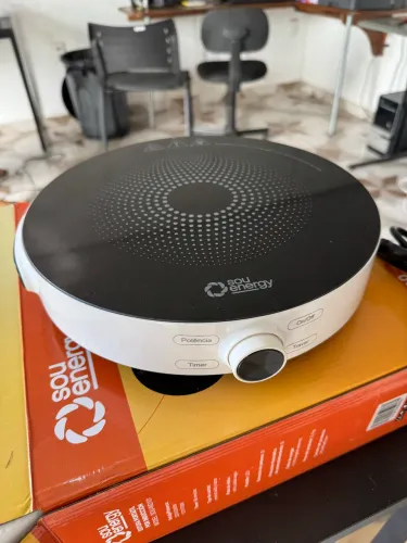 Fogão Indução Portátil 1 Boca 2000W - SouEnergy