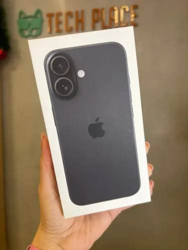 iPhone 16 Plus 256GB Preto Lacrado - Retire em loja física na Savassi