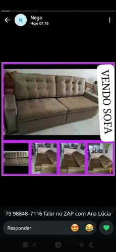 Sofa 4 lugares