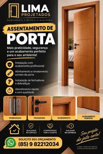 Instalação de porta em fortaleza