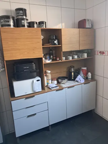 Armário de Cozinha Completo | 1 Ano de Uso