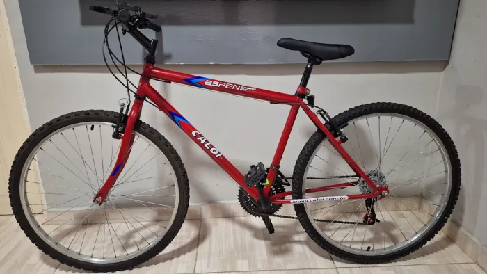 Bicicleta CALOI ARO 26/ ACEITO CARTÃO