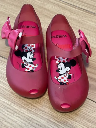 Sapatilha Mini Melissa Minnie, tamanho 23