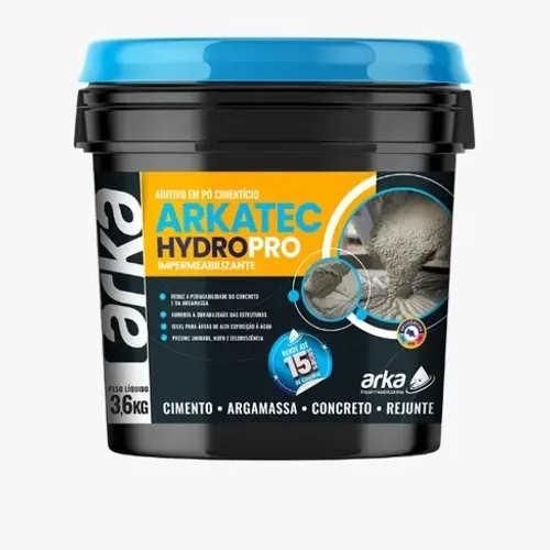 Impermeabilizante em pó ArkaTec Hidro Pro - 4kg