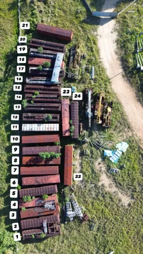 Vendo Vagões de Trem