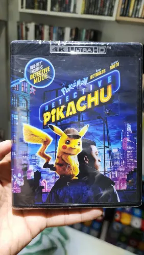 Blu-ray 4K + Blu-ray Detetive Pikachu Lacrado