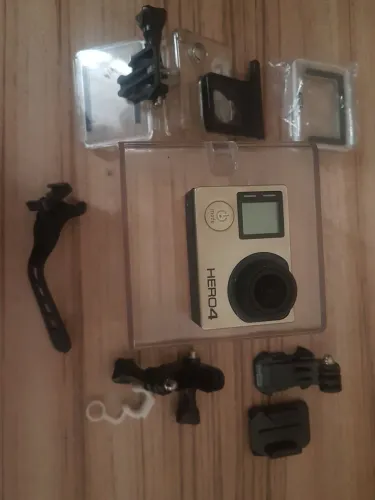Go pro Hero 4silver 4k com cartão de memória 32gb