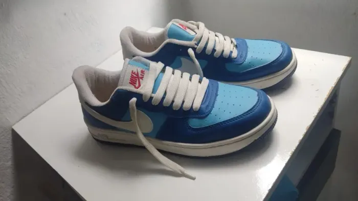 tenis nike n41 azul seminovo