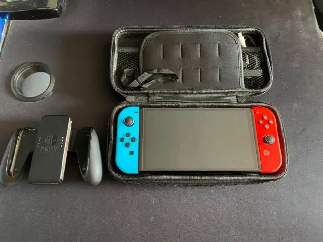 NINTENDO SWITCH OLED DESBLOQUEADO ( DUALBOT O MELHOR DESBLOQUEIO)