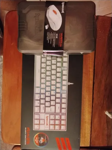 Kit Mouse + Teclado Red Dragon Original