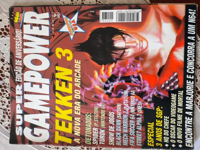 Revistas Antigas de vídeo Game