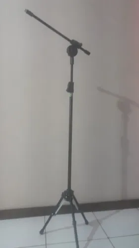 Pedestal para microfone 85 reais