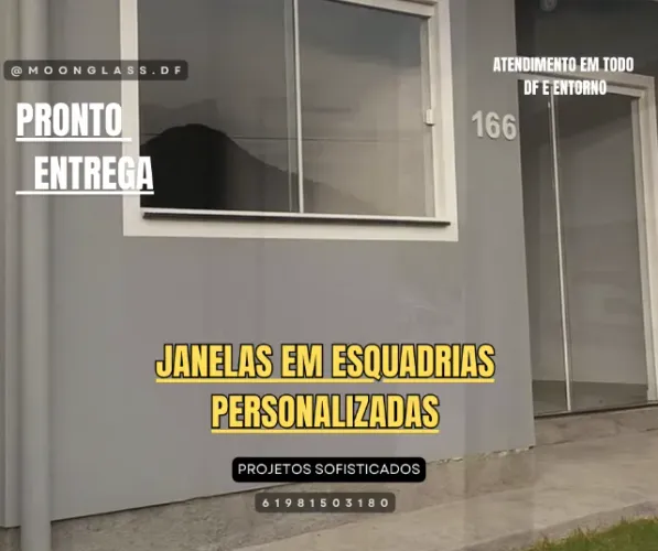 janelas em esquadrias personalizadas no DF e entorno