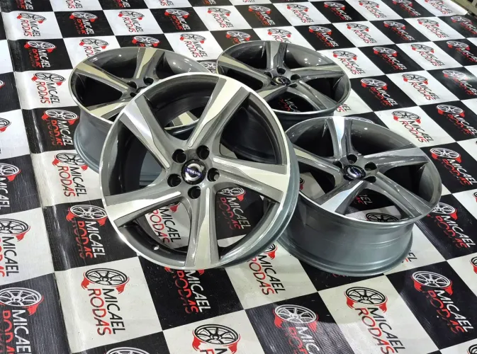Jogo de rodas aro 18 Volvo S40 S60 V40 V60 5x108 Originais Zeradas