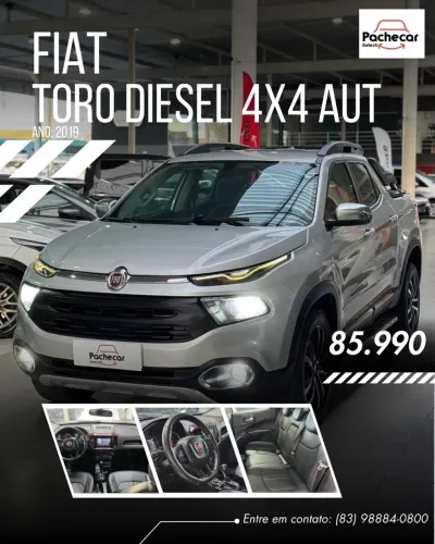 Fiat Toro Freedom 2.0 16V 4X4 Diesel Aut. 2019