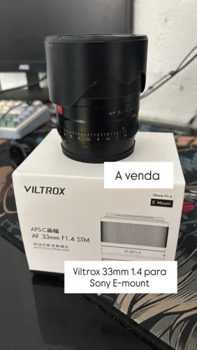 Lente Sony Viltrox 33mm 1.4