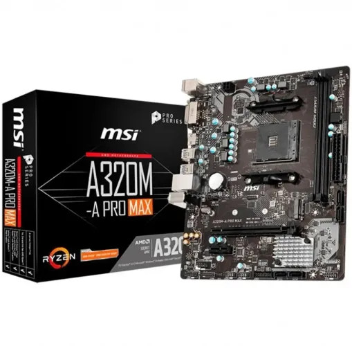 KIT PLACA MAE MSI A320 PRO + Processador RYZEN 5600G