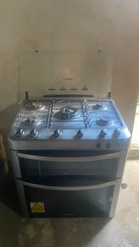 Fogão 5 bocas emaltec