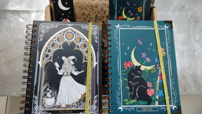 Caderno artesanías Feito a mao