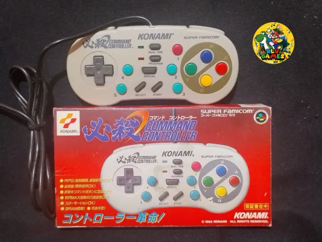 Controle KONAMI Command PROGRAMÁVEL