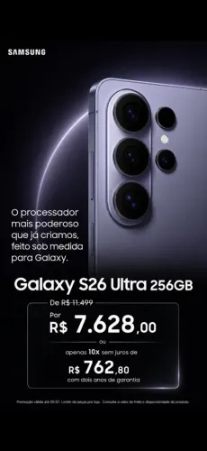 Galaxy S26 ultra 256gb Novo