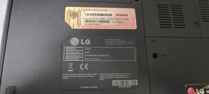 Notebook LG S43