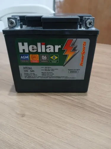 Bateria de moto Heliar 12v 5Ah