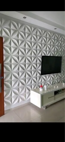 Parede de gesso 3D