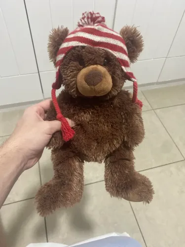 Urso de pelúcia marca PS 2014 *Importado