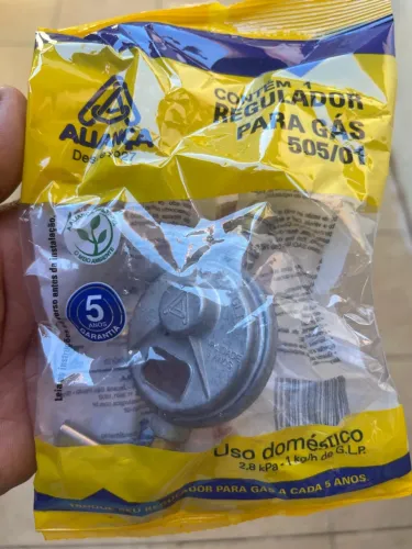 Válvula de gás regulador de gás aliança 505/1