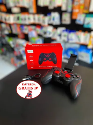 CONTROLE GAMER JOYSTICK BLUETOOTH PARA CELULAR